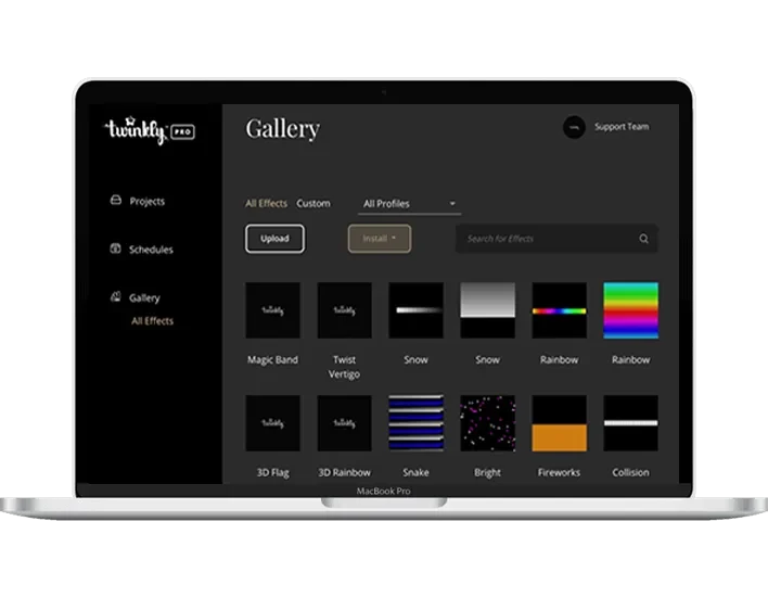 Twinkly Pro Remote Monitoring