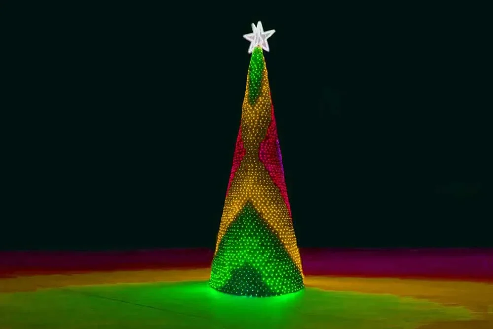 Twinkly Cone Tree